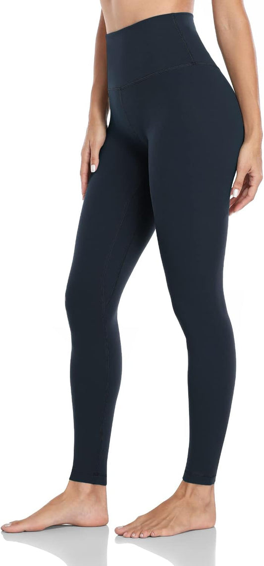Yoga Pro Leggings 28'', Buttery Soft High Waisted Lounge Yoga Pants Full Length